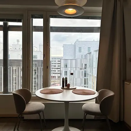 Penthouse With Private Sauna, Large Balcony, Ac